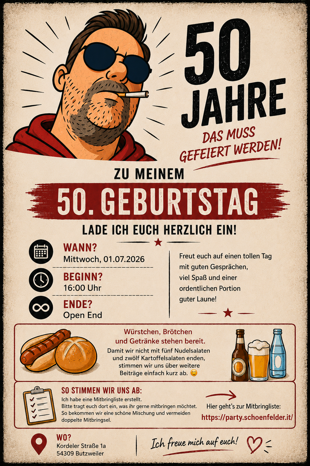 Ralphs 50. Geburtstagsfeier